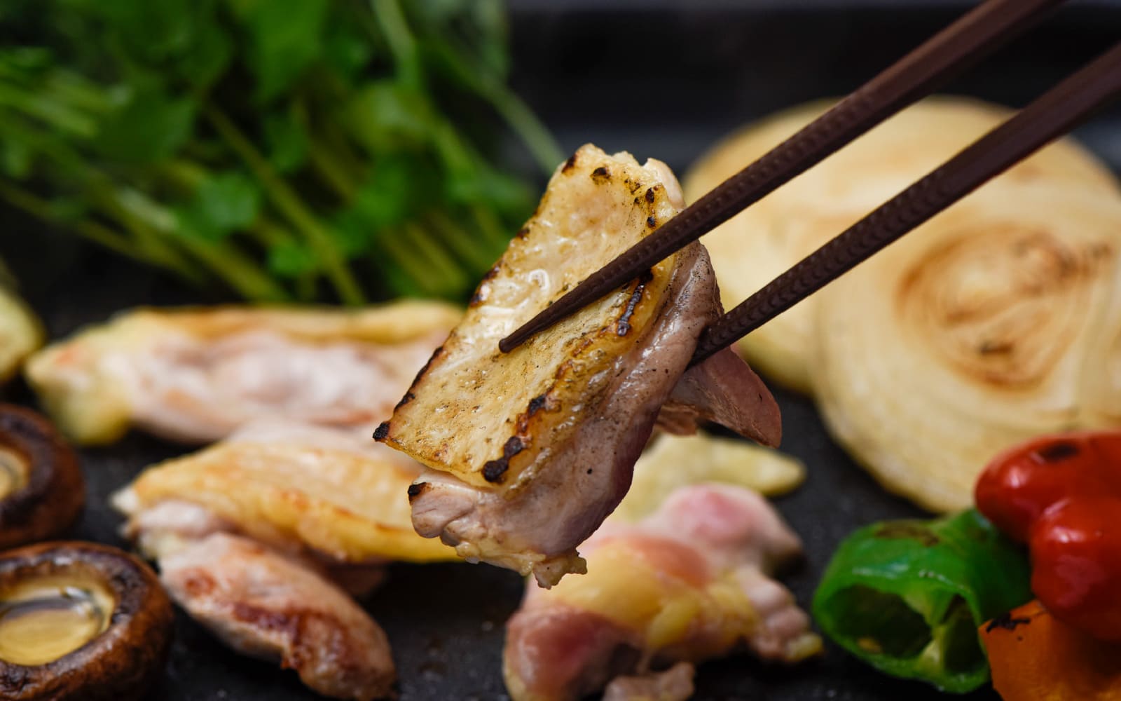 プレミアム大和肉鶏 鉄板焼
